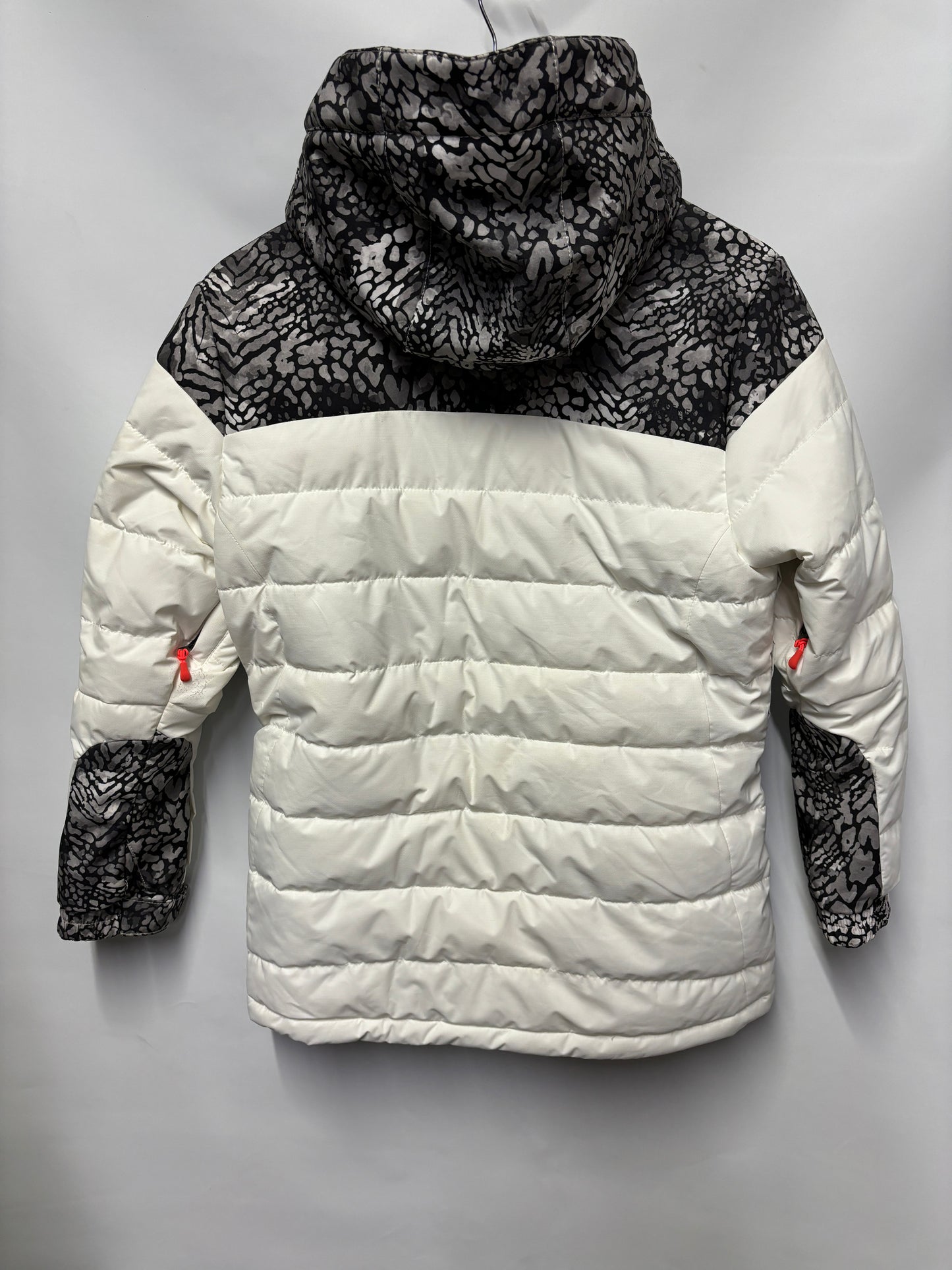 Protest White and Animal Print PVRE Waterproof Padded Snowboard Jacket Large