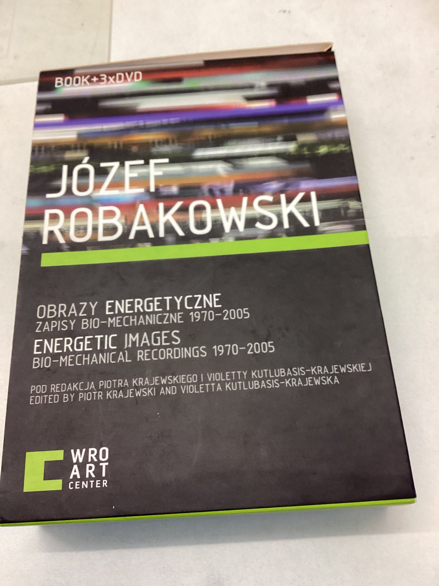 Jozef Robakowski Obrazy Energetyczne  Energetic Images with 3 DVD 1970 - 2005