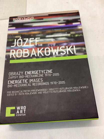 Jozef Robakowski Obrazy Energetyczne  Energetic Images with 3 DVD 1970 - 2005