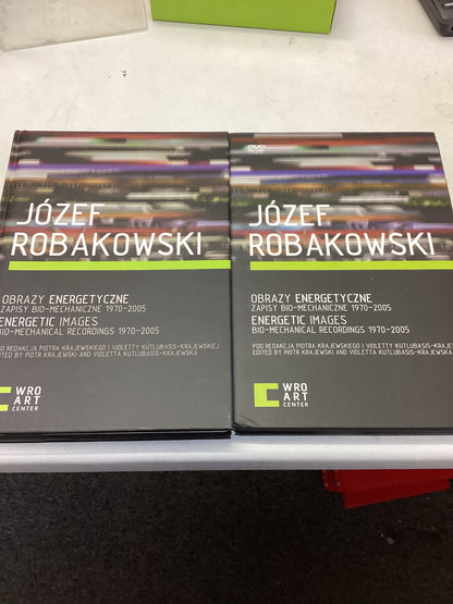 Jozef Robakowski Obrazy Energetyczne  Energetic Images with 3 DVD 1970 - 2005
