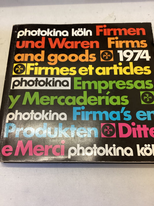 Photokina 1974 Firmen Und Waren Firms and Good