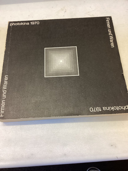 Photokina 1970 Firmen und Waren Exhibition Catalogue of Firms and Goods 1970