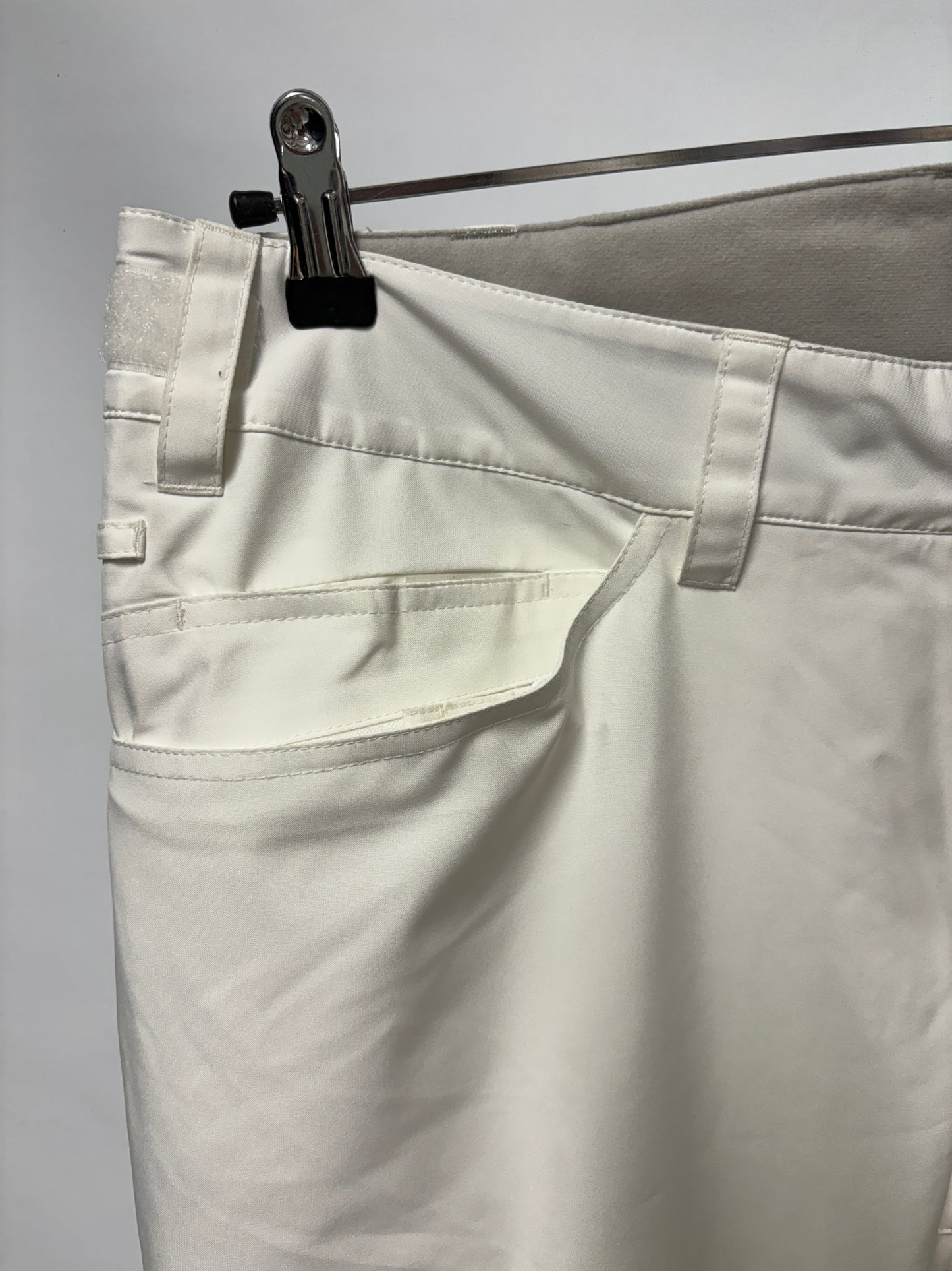 Roxy White Insulated Backyard Salopette Pant XL BNWT