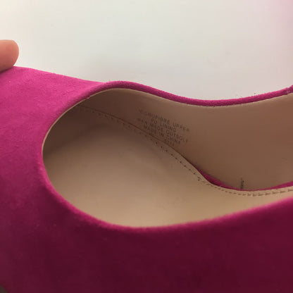 Miss KG Bright Pink Annie Viola Suedette Court Shoes Heels Size 5 UK (38 EU)