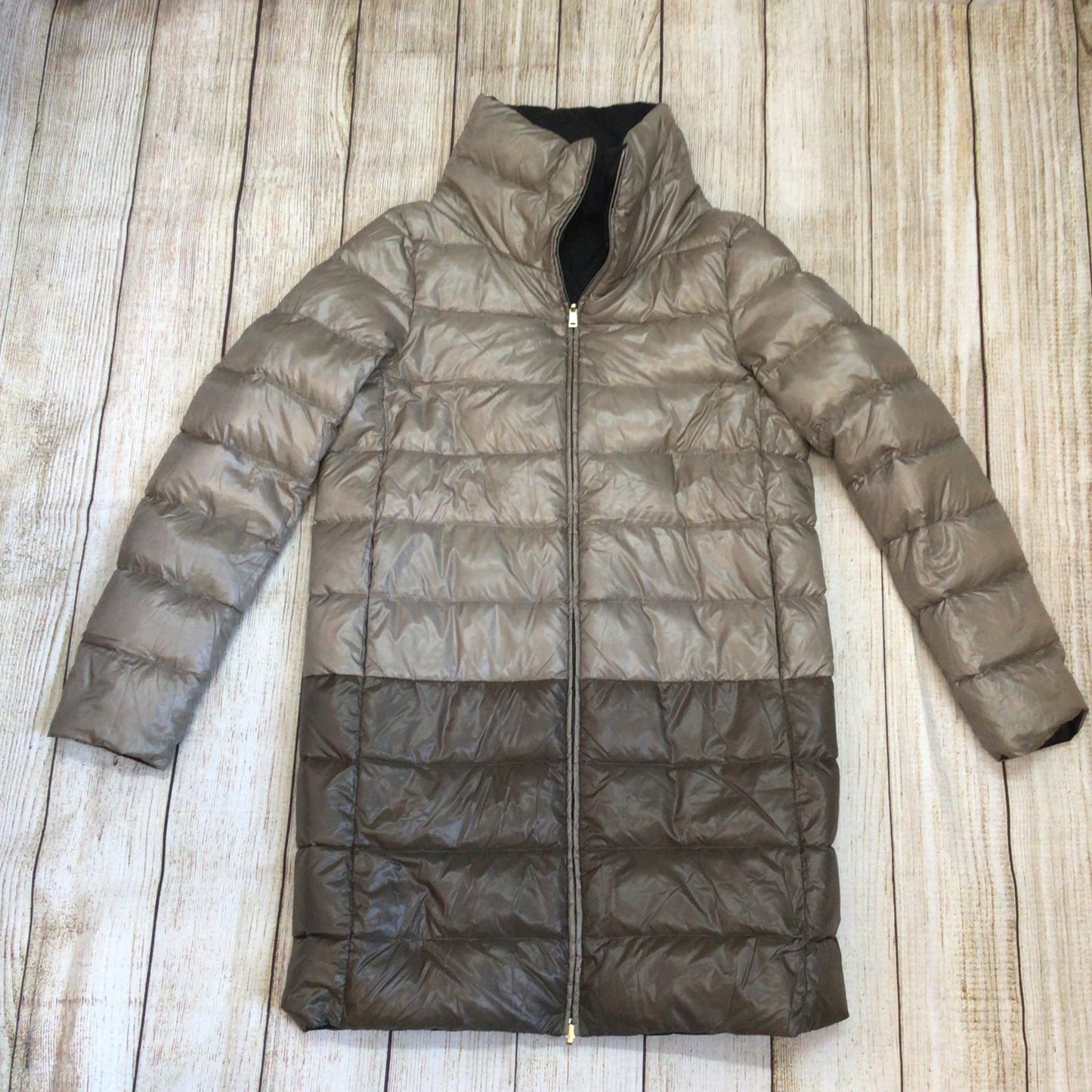 Herno Black Multi Reversible Down Jacket Size 44 (PI0368D-12170-9300)