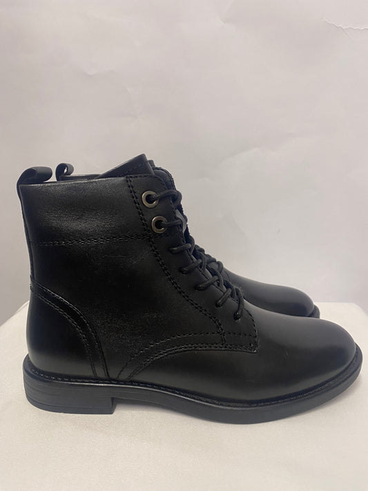 Hotter Black Surrey Lace Up Ankle Boot 4 BNIB