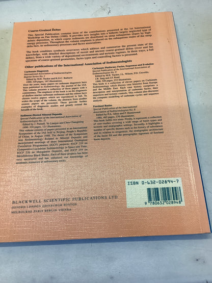 Coarse-Grained Deltas Special Production no 10 of The International Association of Sediments