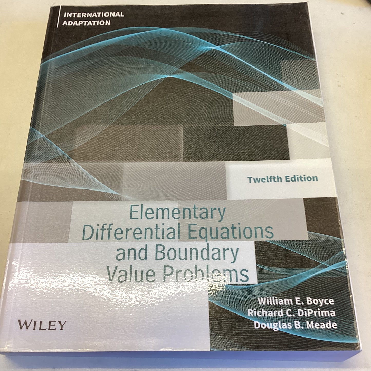 Elementary Differential Equations and Boundary Value Problems Twelfth Edition International Adaptation