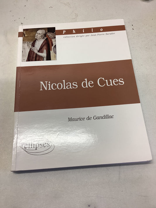 Nicolas de Cues Maurice de Gandillac