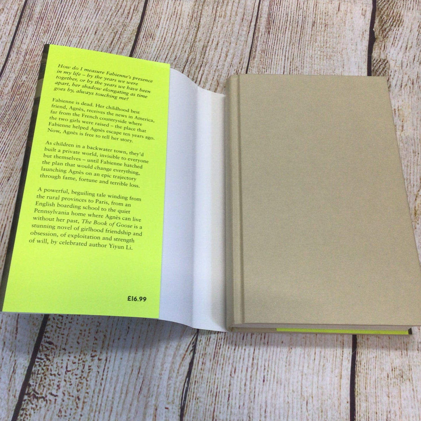 The Book of Goose by Yiyun Li (2022) Signed