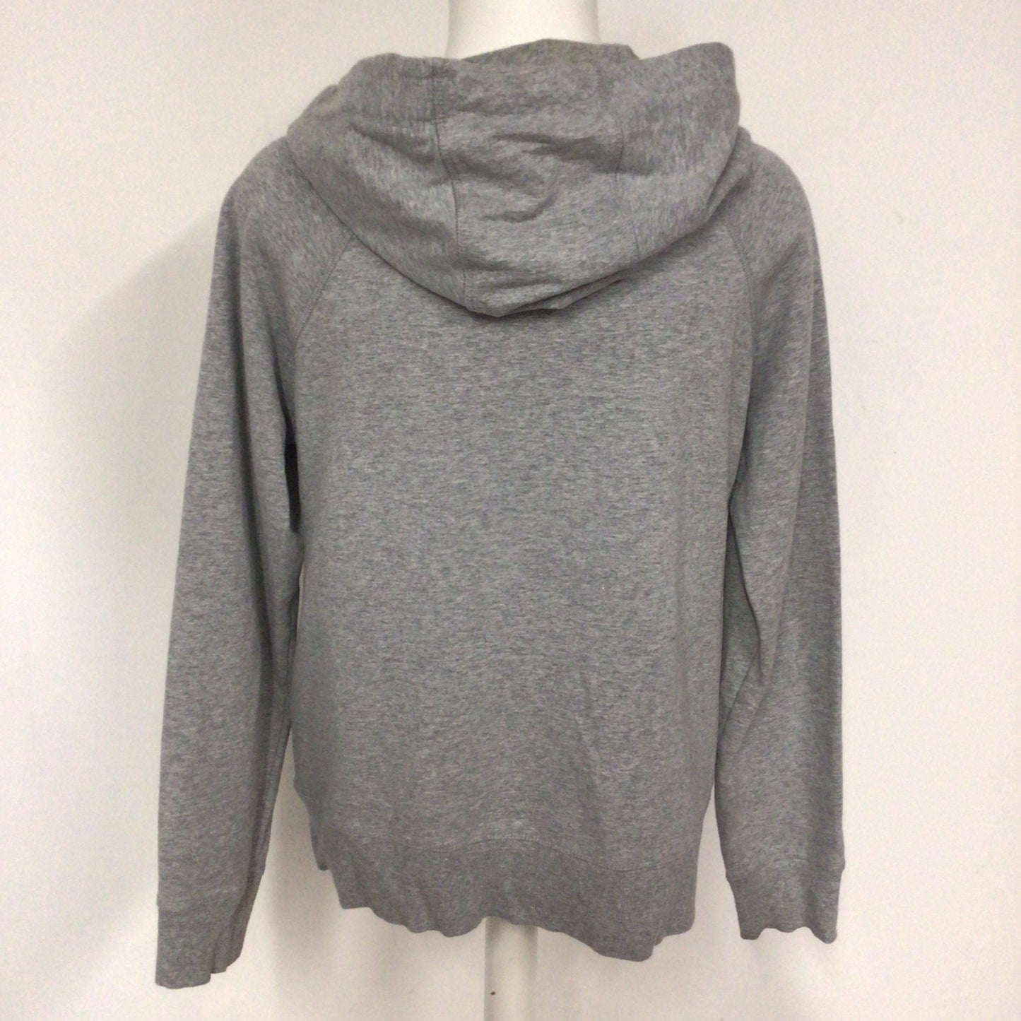 DKNY Sport Grey Marl Hooded Jumper Size M