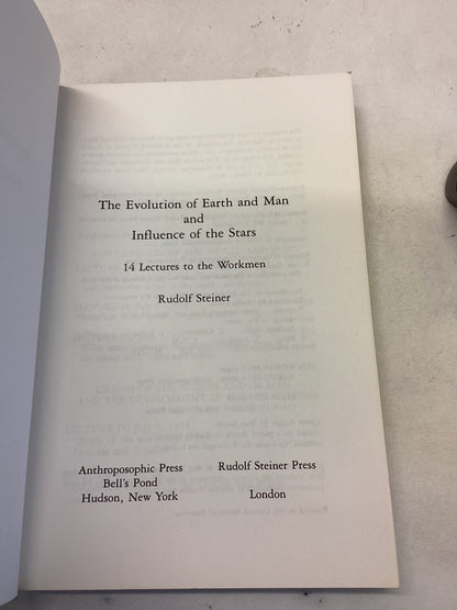 The Evolution of The Earth and Man and The Influence of The Stars Rudolf Steiner