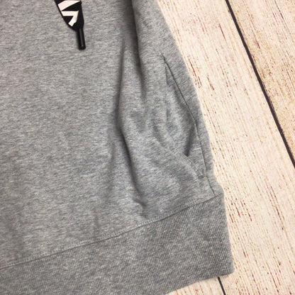 DKNY Sport Grey Marl Hooded Jumper Size M