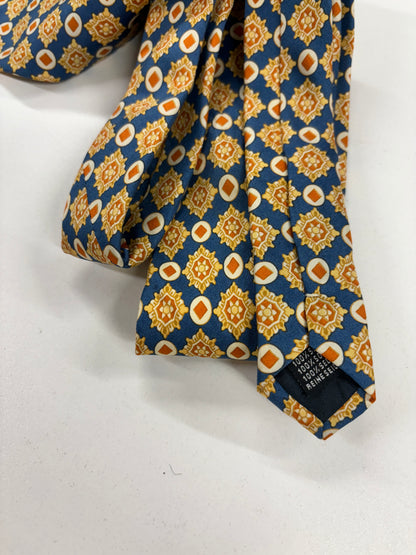 Valentino & Paul Smith Multicoloured Silk Vintage Neck Tie Set of Two