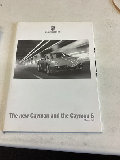 Porsche The New Cayman and The Cayman S Tequipment Cayman The 911