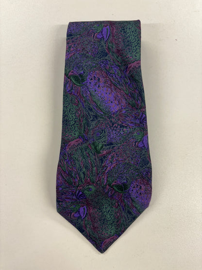 Valentino & Paul Smith Multicoloured Silk Vintage Neck Tie Set of Two