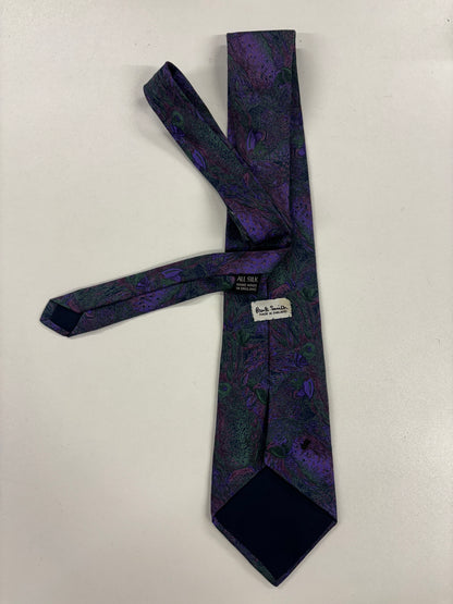 Valentino & Paul Smith Multicoloured Silk Vintage Neck Tie Set of Two