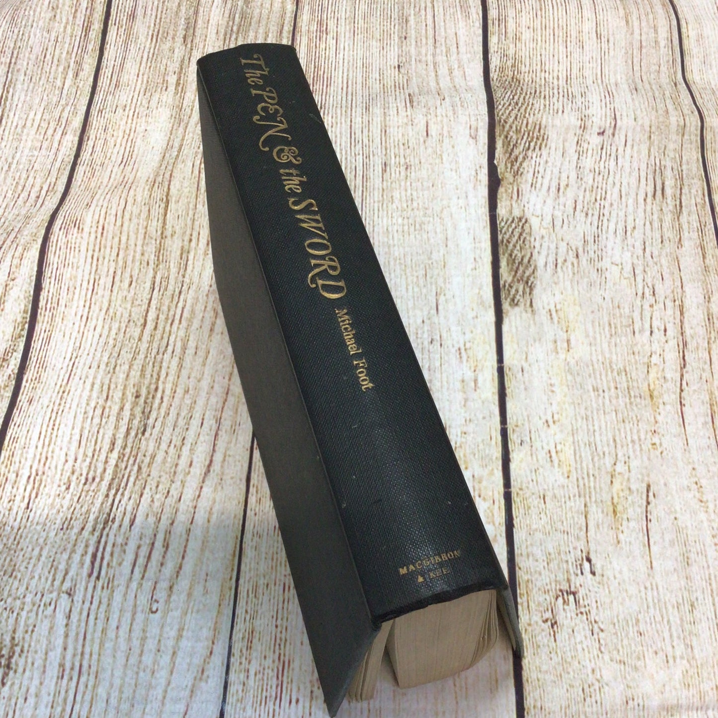 The Pen & the Sword by Michael Foot (1957, MacGibbon & Kee) Signed