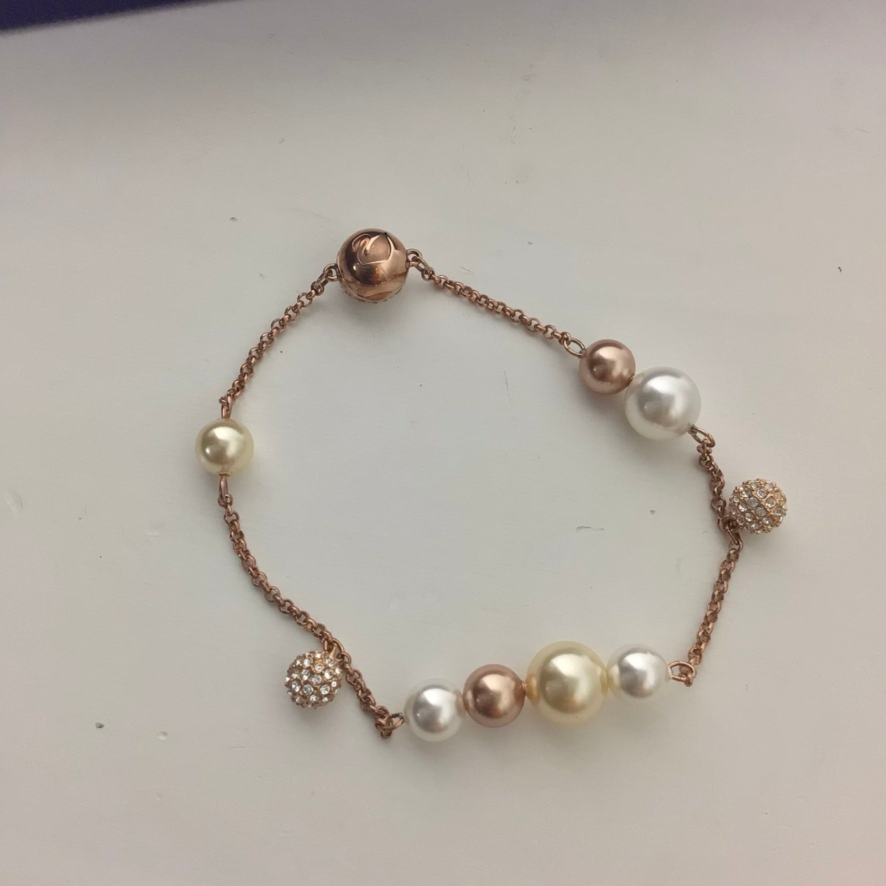Swarovski pearl bracelet uk clearance