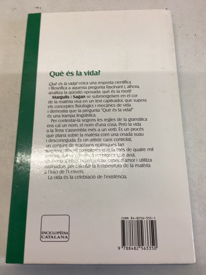 Que Es La Vida Lynn Margulls Dorion Sagan Spanish Catalan