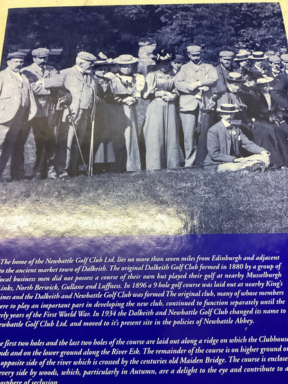 Newbattle Golf Club ltd. Centenary Year 1996