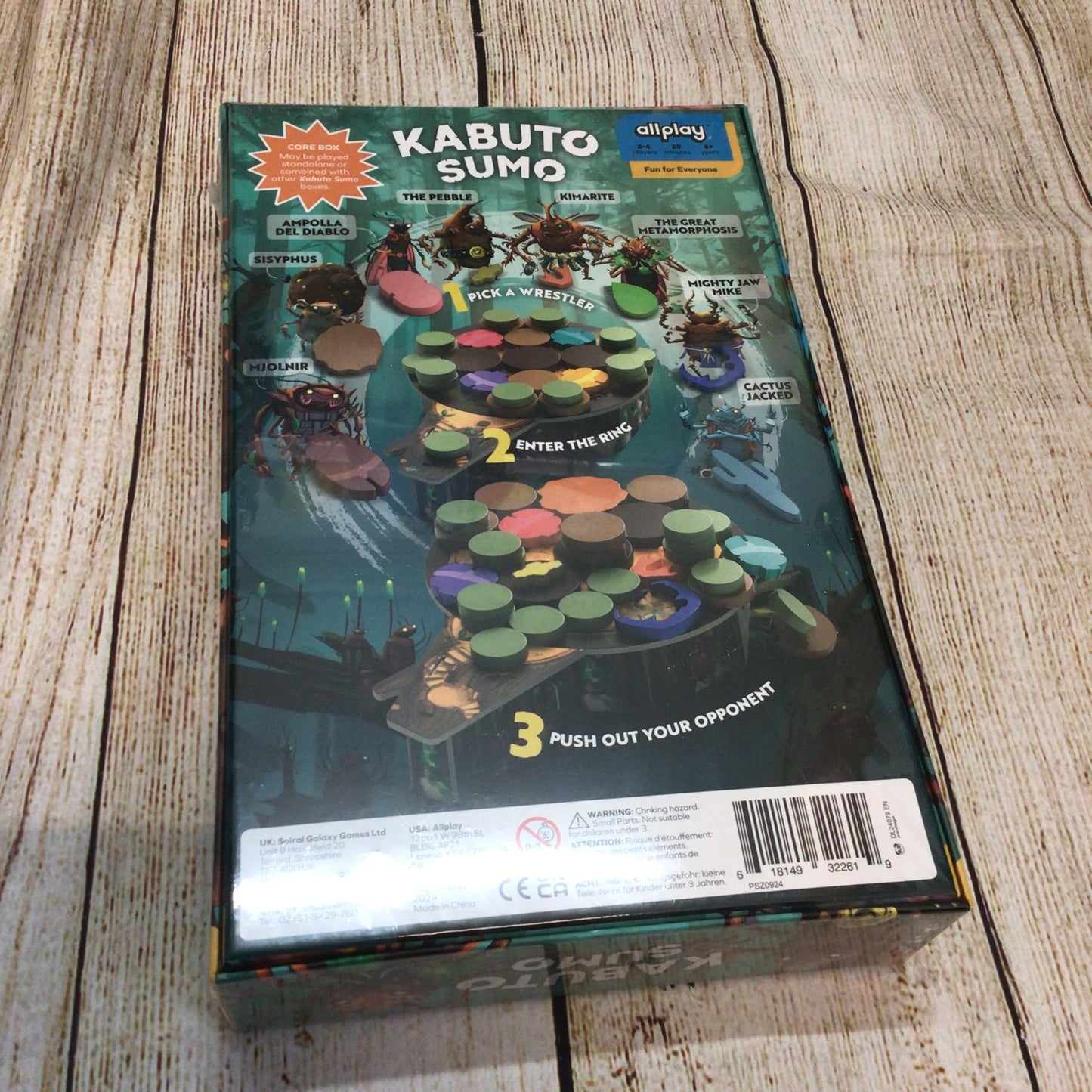 Kabuto Sumo Board Game (Sealed) 618149322619