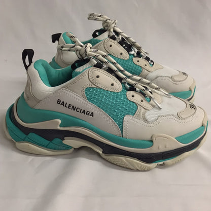 Balenciaga Triple S '524039' Turquoise/Grey Colourway Size 6 UK 39 EU