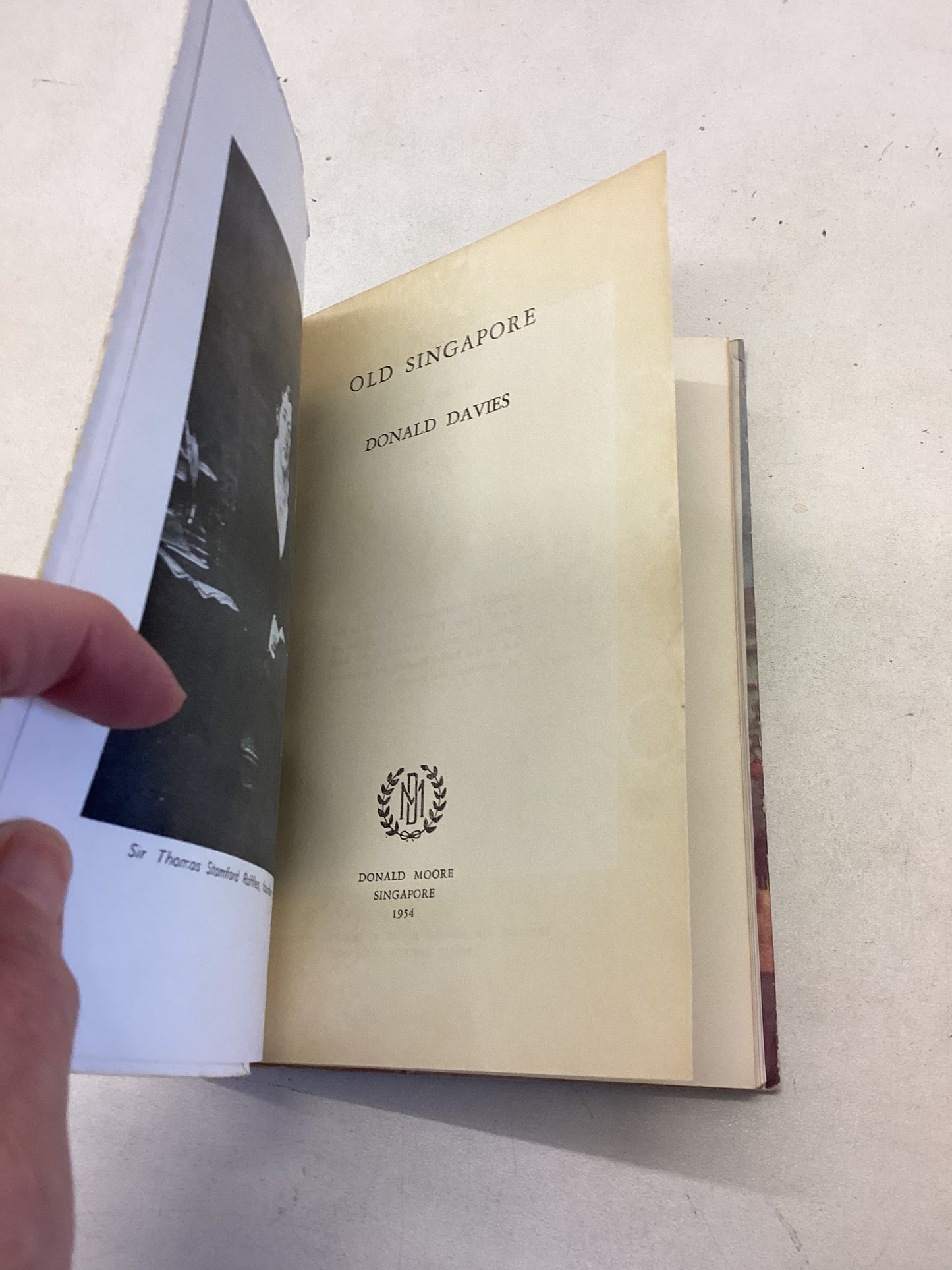 Old Singapore Donald Davies