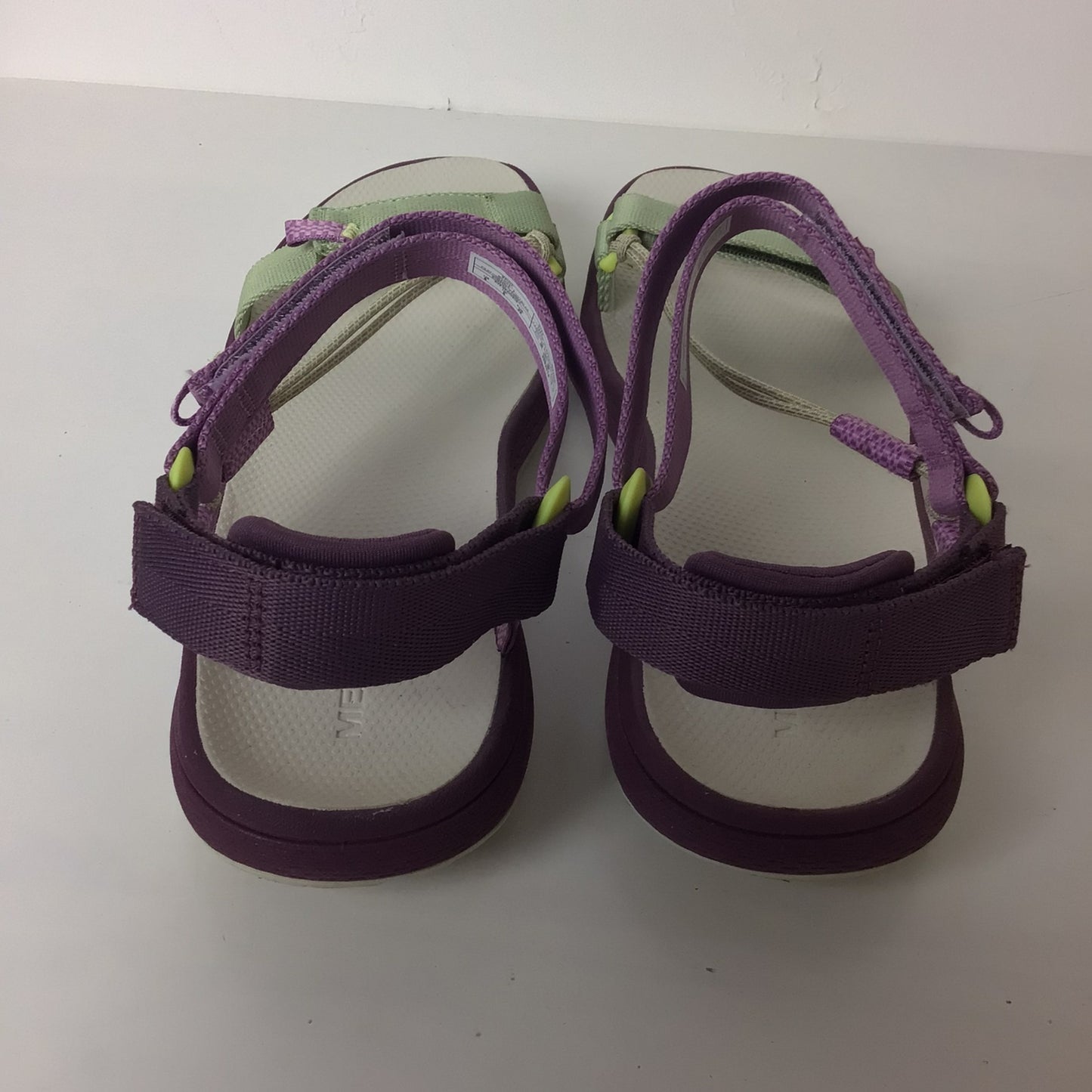 Merrell Mauve & Green Bravada 2 Strap Walking Sandals Size 6 UK