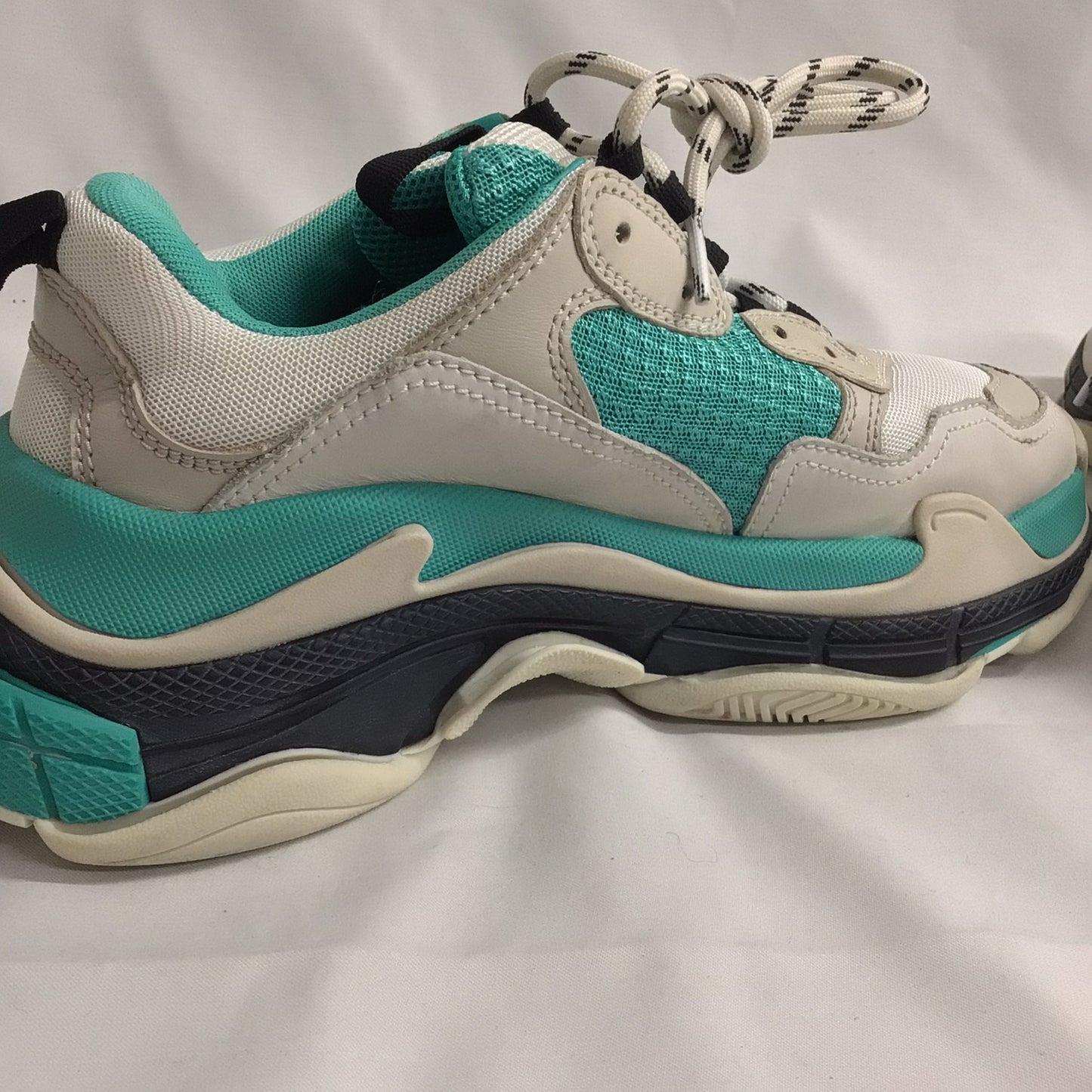 Balenciaga Triple S '524039' Turquoise/Grey Colourway Size 6 UK 39 EU