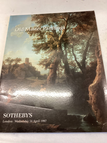 Old Master Paintings Sotheby's London Wednesday 16th April 1997