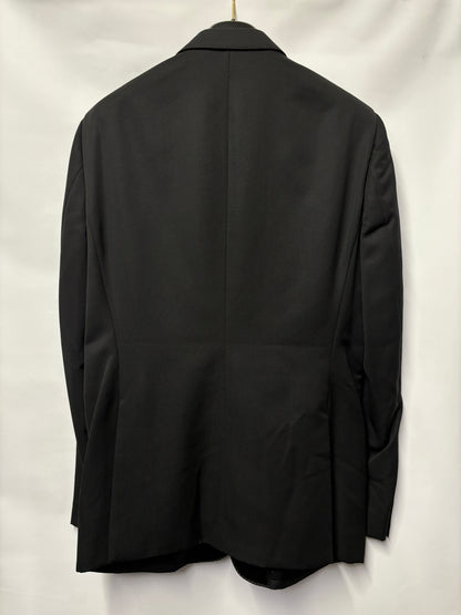 Burberry Prorsum Black Wool Slim Fit Tuxedo 44