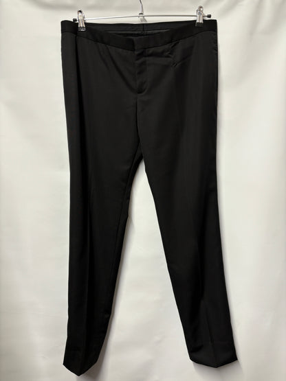 Burberry Prorsum Black Wool Slim Fit Tuxedo 44