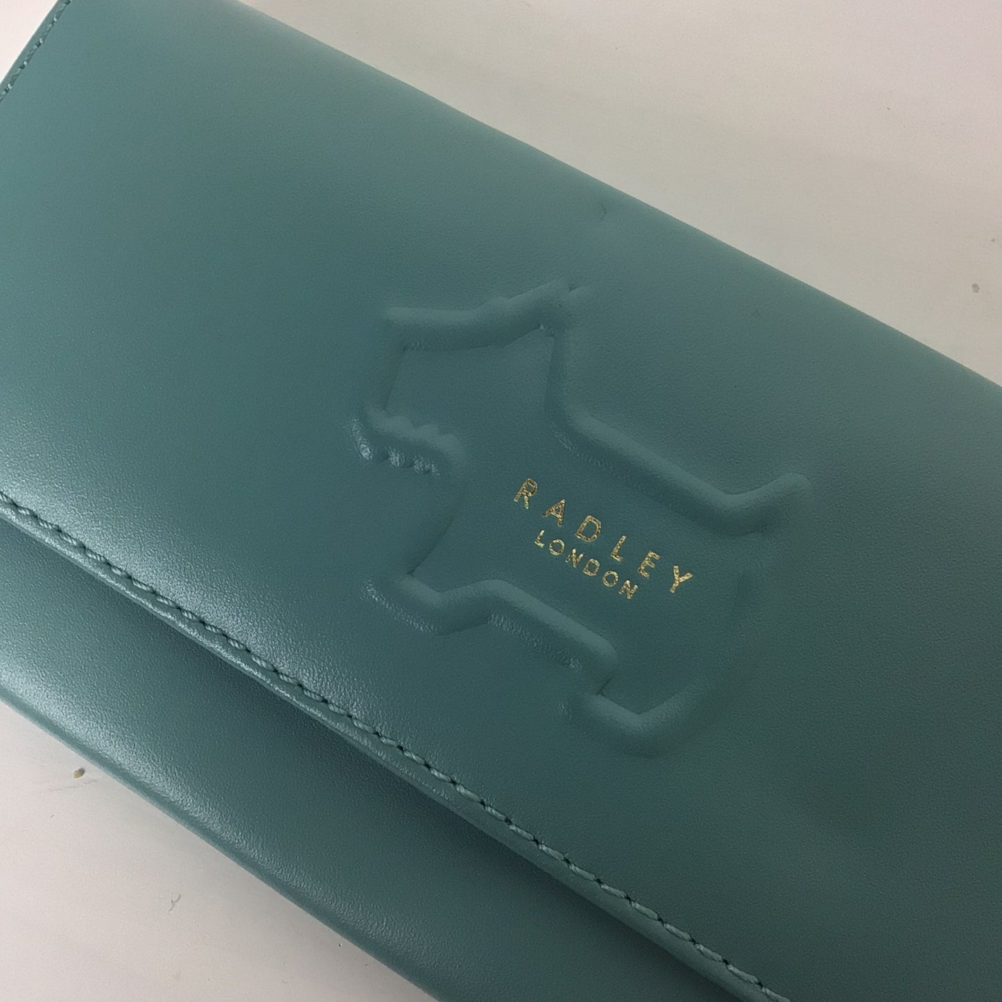 Radley Shadow Light Teal Green Large Purse