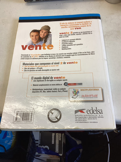 Vente 2 Libro Del Alumno Curso de Espanol Lengua Extranjera