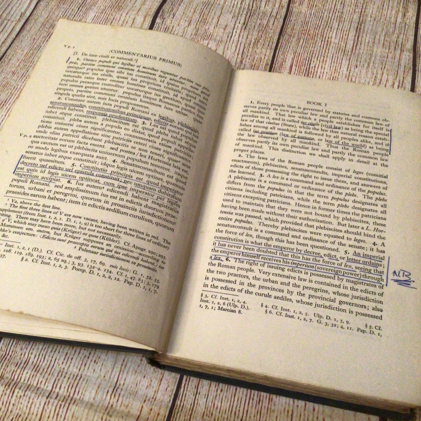 The Institutes of Gaius, Part 1 by Francis de Zulueta (1946, Clarendon Press)