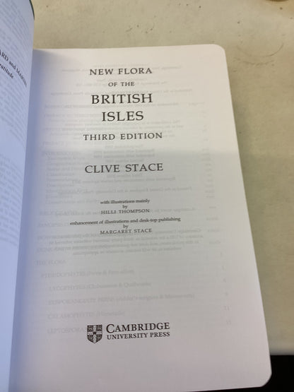 New Flora of The British Isles Third Edition Clive Stage