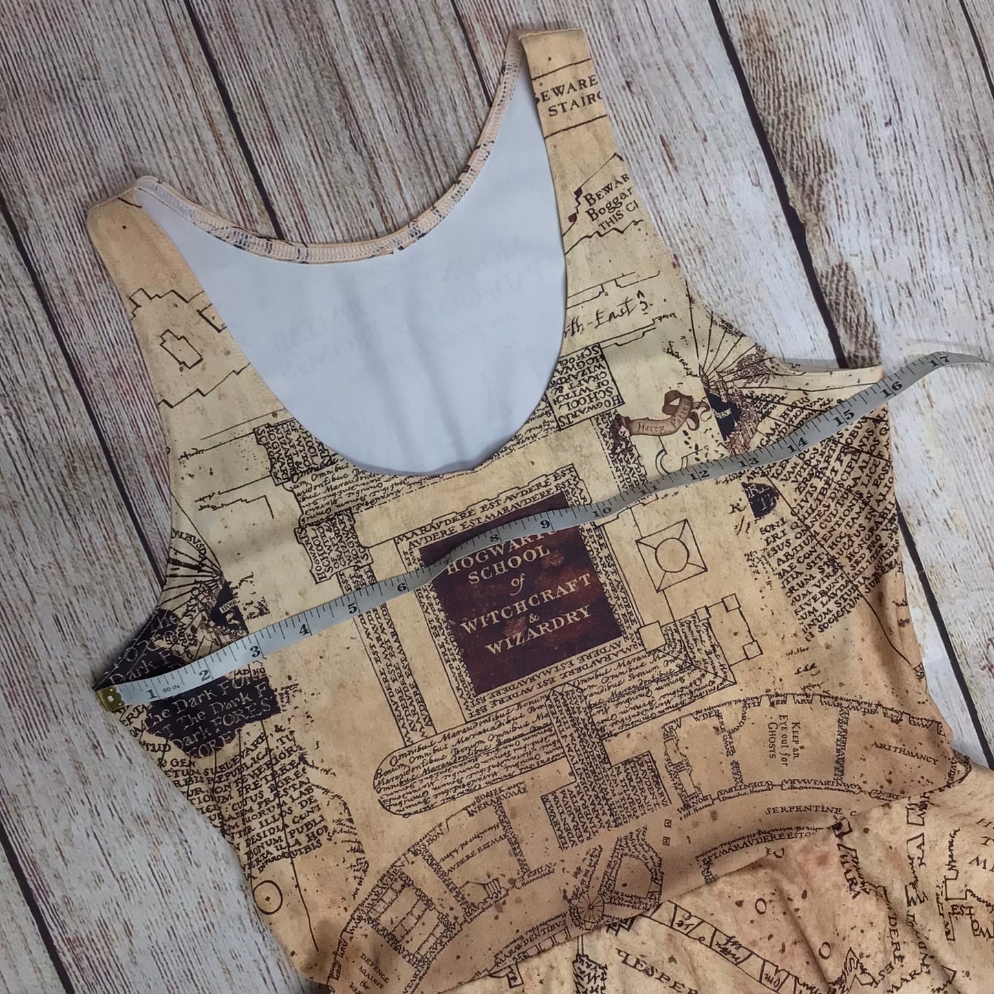 Black Milk Harry Potter Marauder's Map Dress Size L