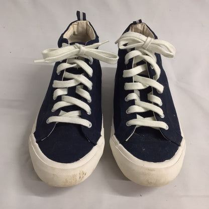 Joules Blue Coast Pump Mid Ankle Canvas Trainers Size 5 UK (38 EU)