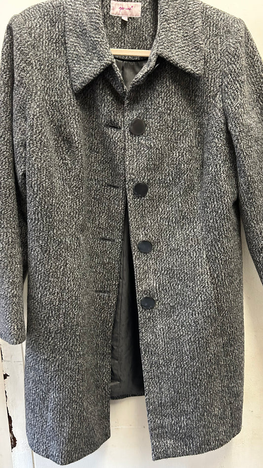 Per Una Winter Coat, Wool blend, grey 16