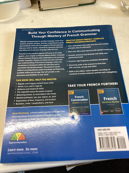 Complete French Grammar Premium Fourth Edition Total Language Study Program