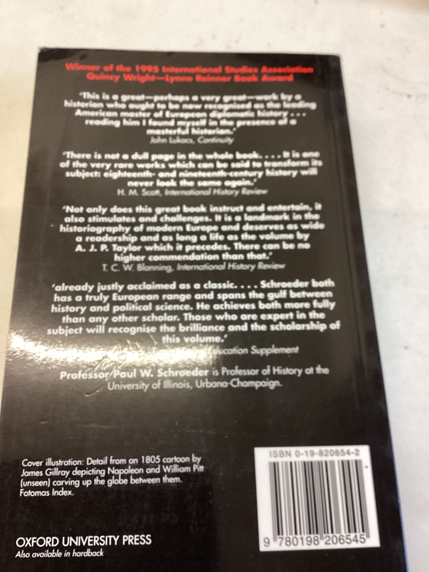 The Transformation of European Politics 1763-1848 Paul W Schroeder The Oxford History of Modern Europe