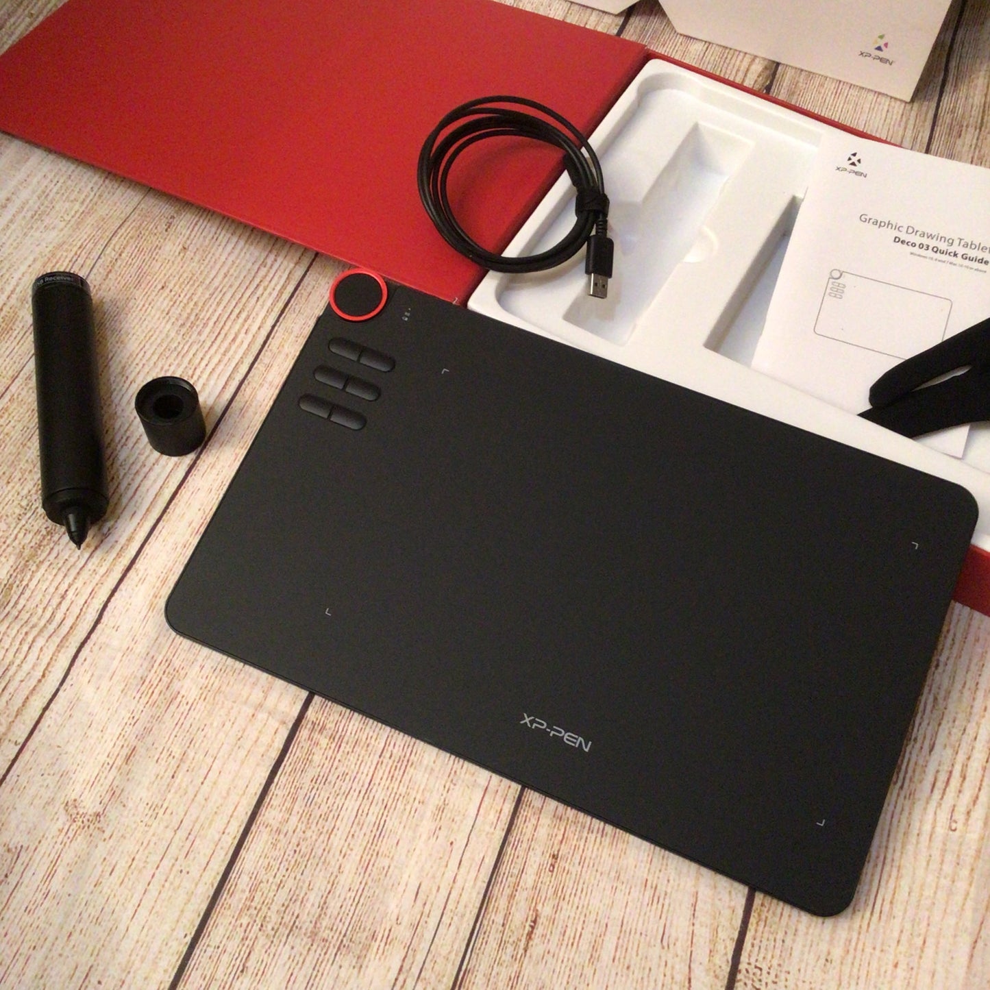 XP-Pen Deco 03 Graphics Drawing Tablet 10x5.62 inch