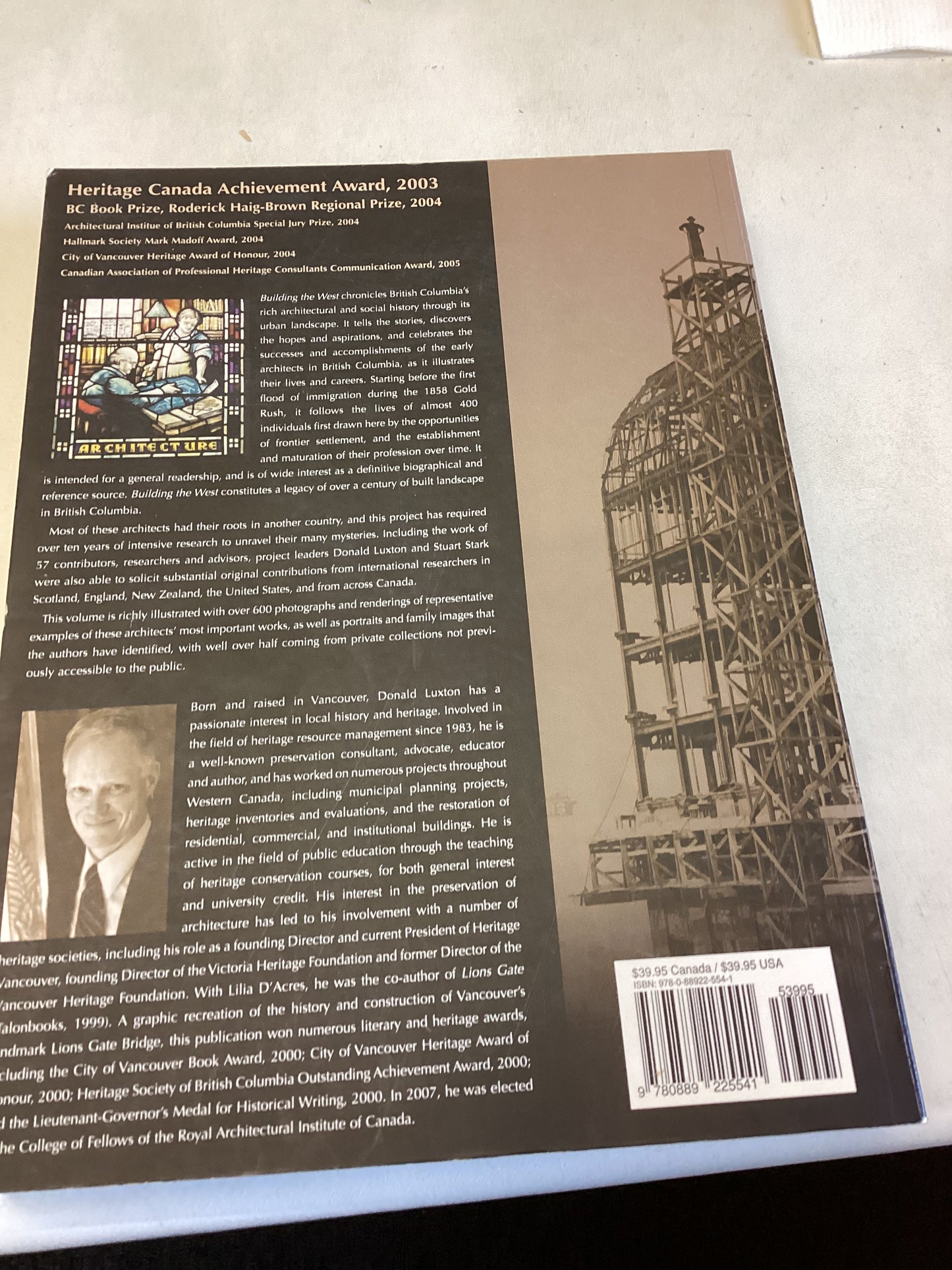Building The West The Early Architects of British Columbia Revised Second Edition Edited by Donald Luxton