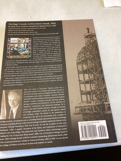 Building The West The Early Architects of British Columbia Revised Second Edition Edited by Donald Luxton