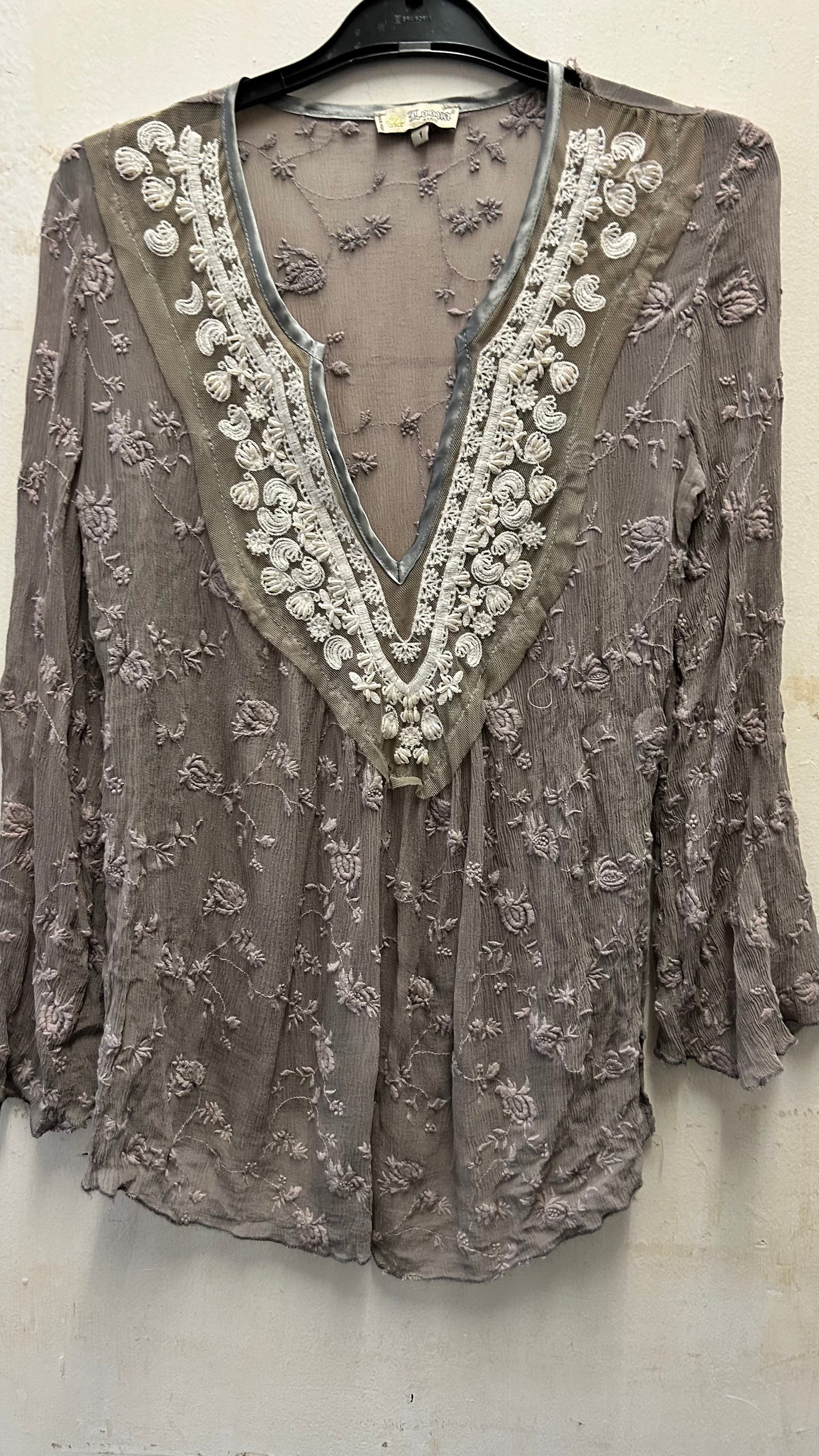 Loona Designer Embellished Top size 1 - 10-12