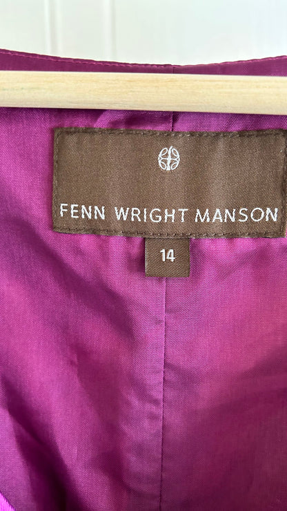 Fenn Wright Manson Floral Summer Occasion Dress, Size 14
