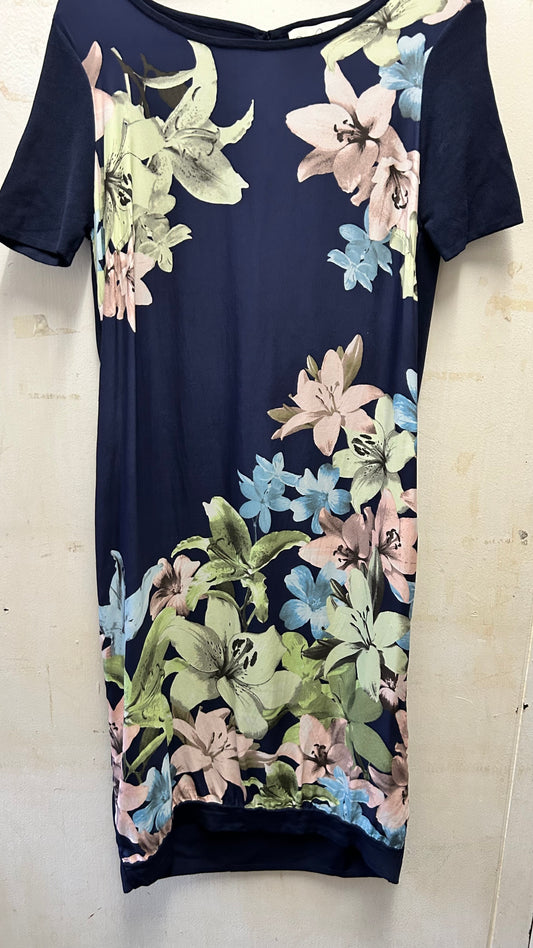 Damsel In A Dress, Size 10, Navy Floral Dress