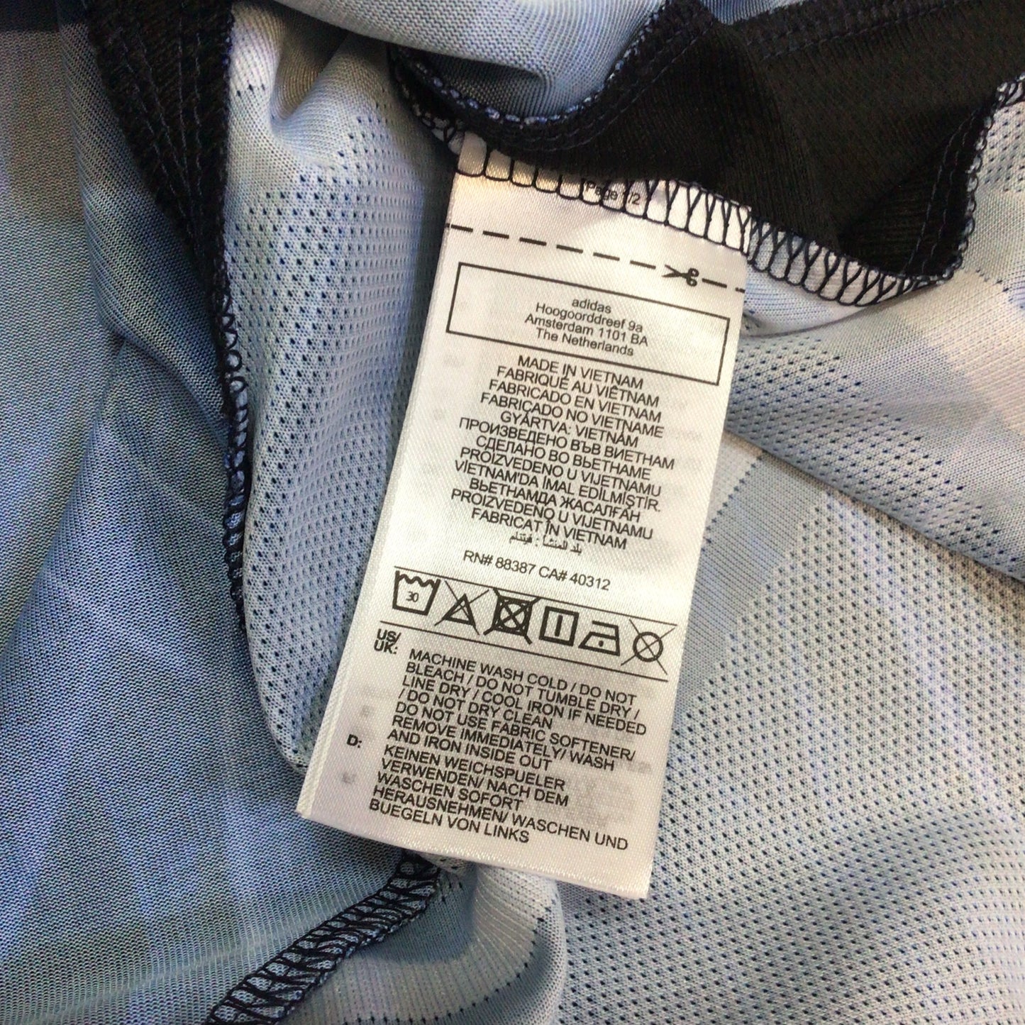 Adidas Yohji Yamamoto Y-3 Japan National Football Top Size 2XL