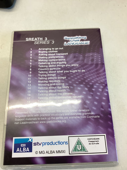 Learn Gaelic Speaking Our Language Sreath 3 Series 3